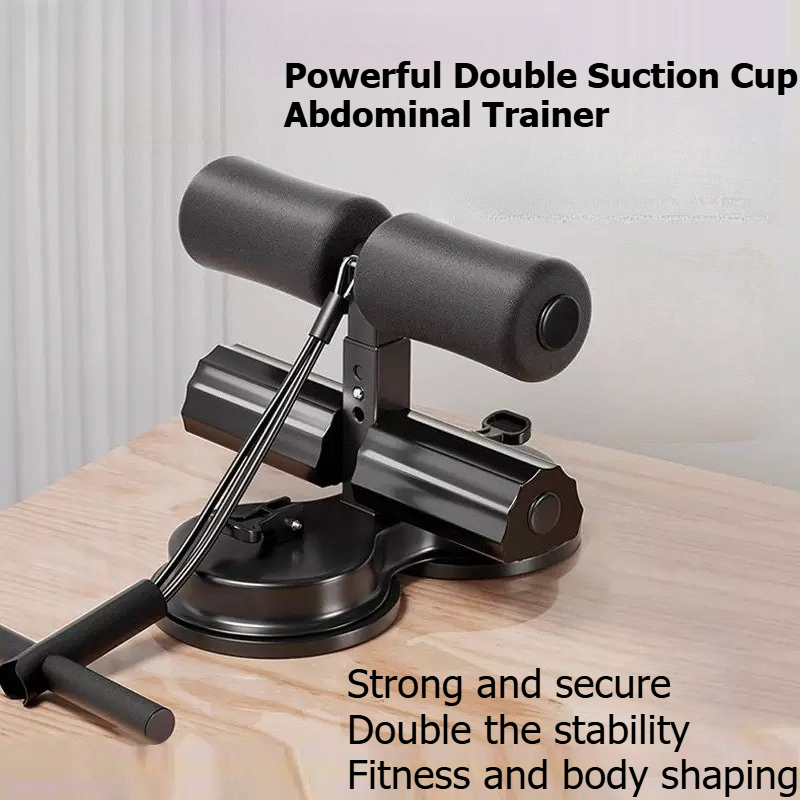 Home Gym Routine - Portable Sit Up Bar Double Suction