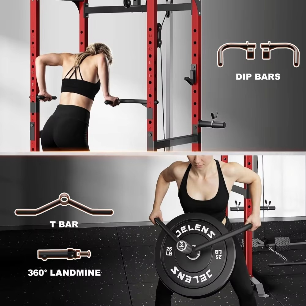 S21 Power Cage Multi-Function  - Home Gym Equipment Set review and price