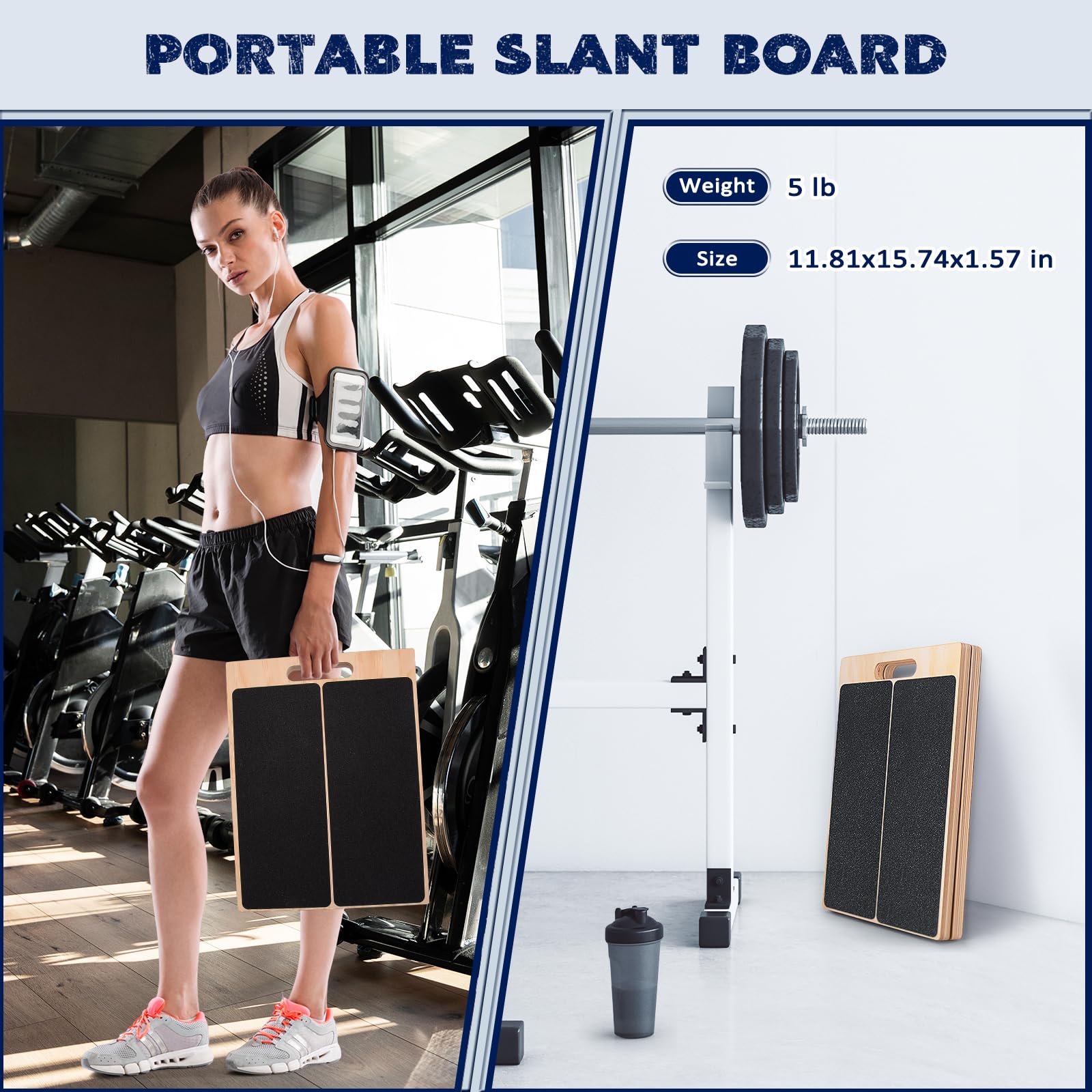 2‑in‑1 Wooden Balance Board &  - Leg Home Gym Workout review and price