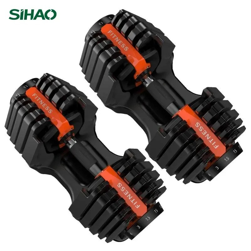 Adjustable Dumbbells|SIHAO 52. - Home Gym Equipment Set review and price