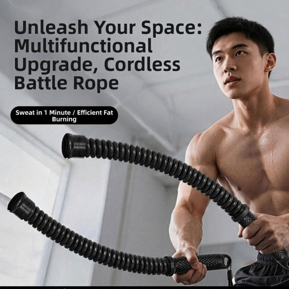 2pcs Non-Slip Handle Cordless  - Battle Rope Heavy review and price